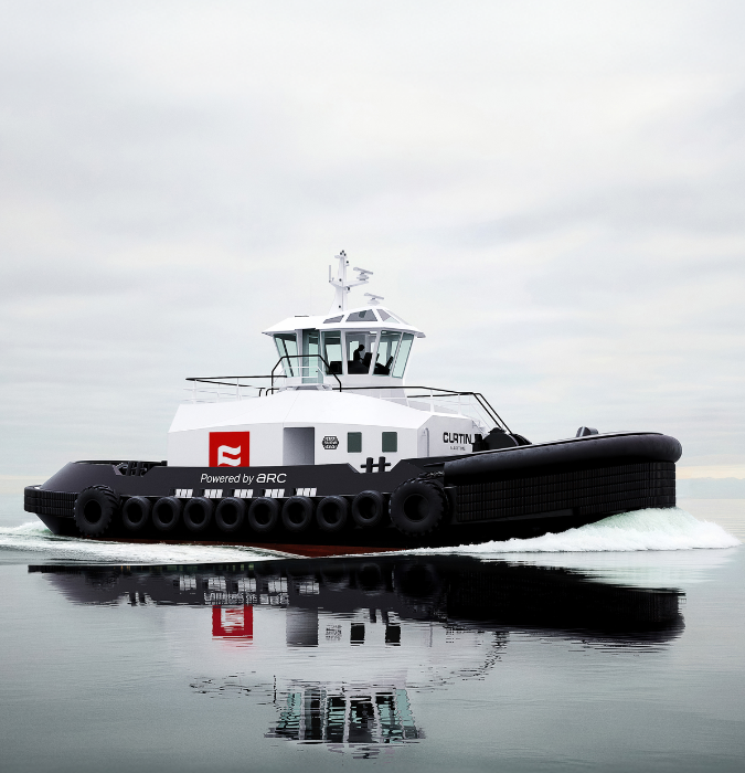 Arc x Curtin hybrid-electric tugboat